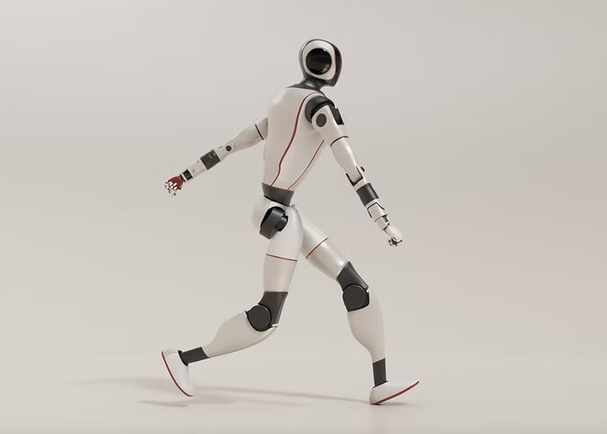 Iono Bot - iono Roboter der sich bewegt